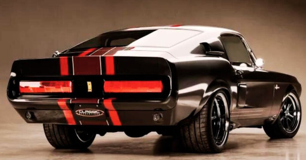 The-carbon-bodied-1967-Shelby-GT500CR-Mustang-Centennial-Edition-back-profile-topautonews.com