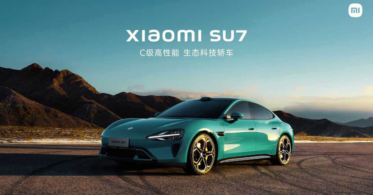 The First Xiaomi SU7 EV model looks amazing to start deliveries soon 